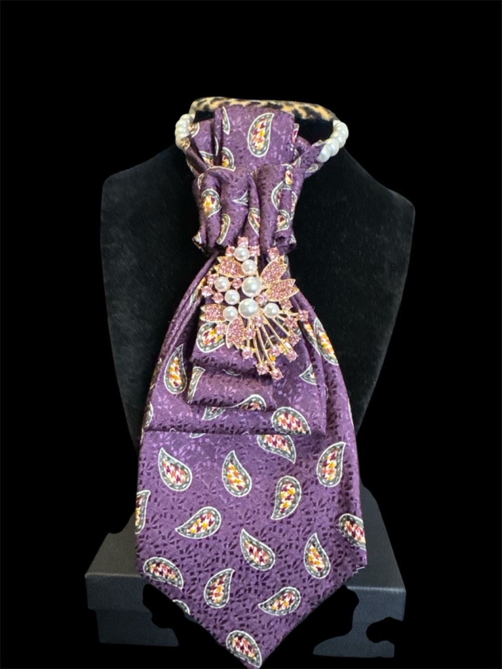 Statement Tie Necklace
